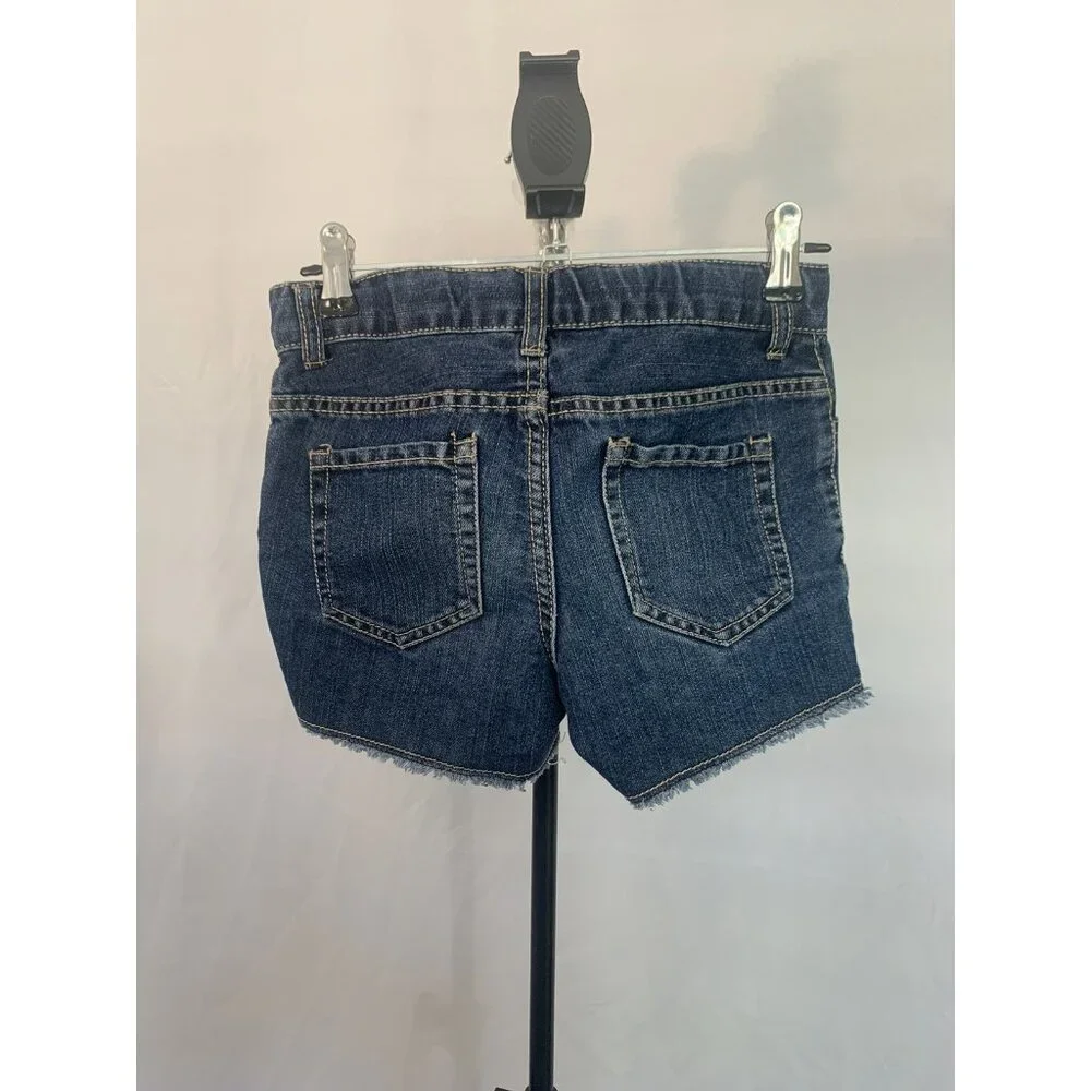 (F-177)The Children’s Place Girls Denim Shorts Size 8‎ Blue Jean Shorts